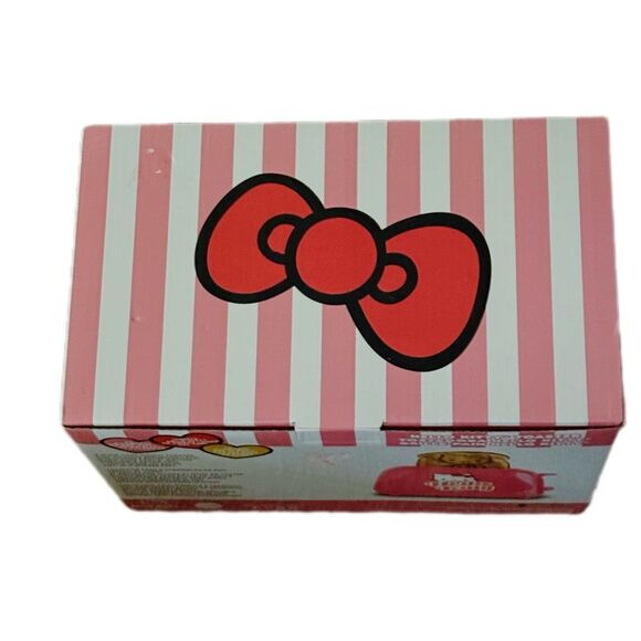 hello kitty 2 slice toaster adjustable browning prints graphic on toast - Picture 5 of 5